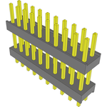 Conn Board Stacker HDR 20 POS 2.54mm Solder ST Top Entry Thru-Hole Bulk