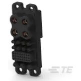 TE Connectivity-1648578-1 Einzeladersteckverbinder, Gehäuse Conn Housing RCP 39 POS Crimp ST Panel Mount Black Bulk