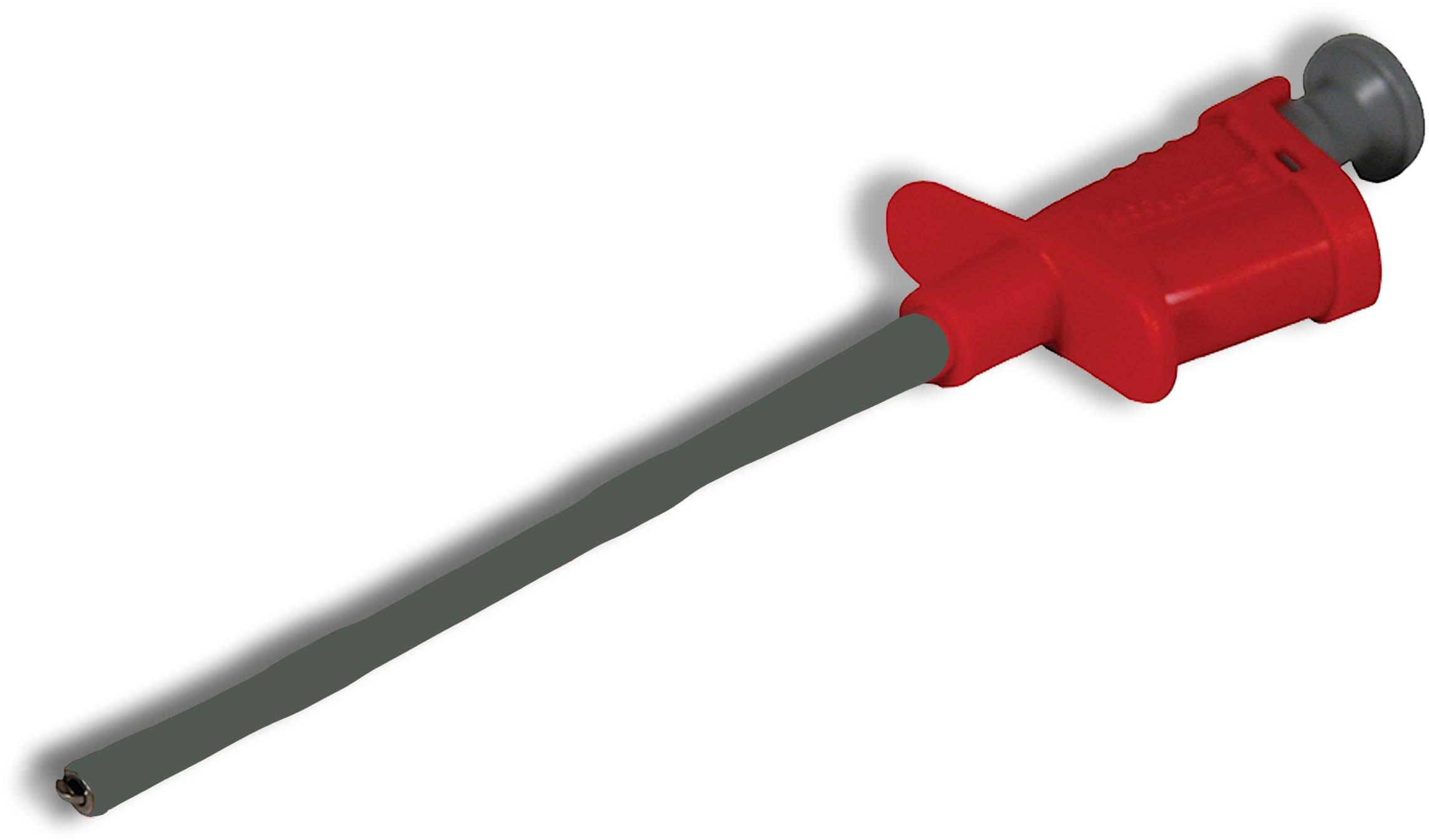 Cal Test Electronics-CT2401-2 Test and Measurement Accessories Flex Hook Clip, Red, 152.4 mm Length