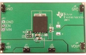 Texas Instruments-TPS74001DPTEVM-713 Placas y kits de desarrollo de administración de potencia TPS74001 Linear Regulator 0.9V to 4V Output Evaluation Board