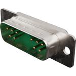 Conn D-Sub M 1Power/10Signal POS 2.84mm Solder Cup ST Cable Mount 1 Port Carton