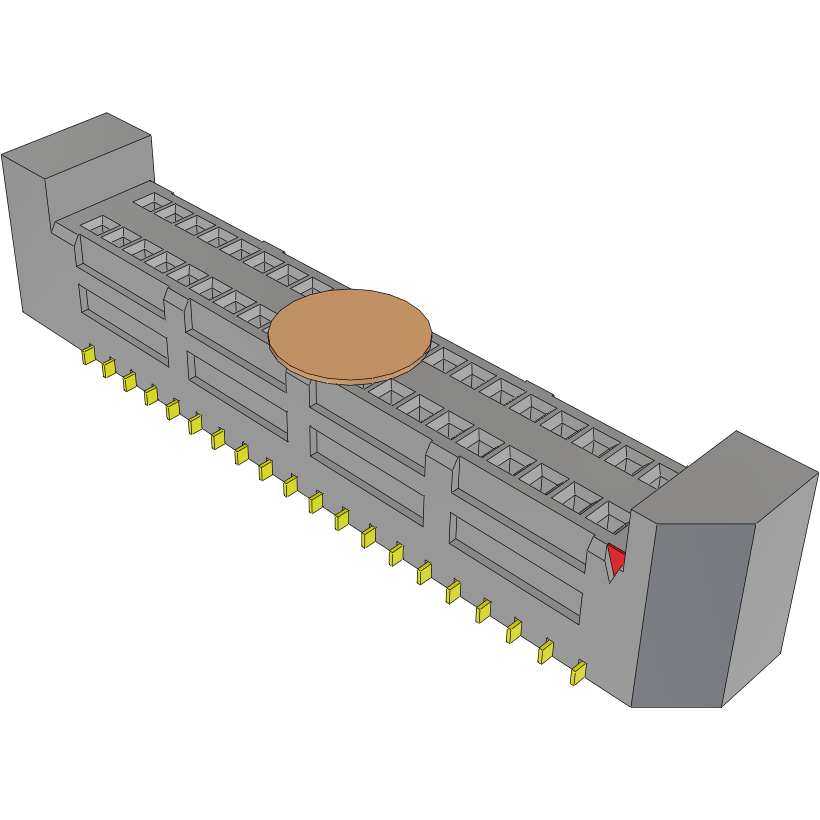 Samtec-SEM-120-02-03.0-G-D-K Piastre connettori e prese PCB Conn Micro Socket Strip SKT 40 POS 0.8mm Solder ST Top Entry SMD Tray