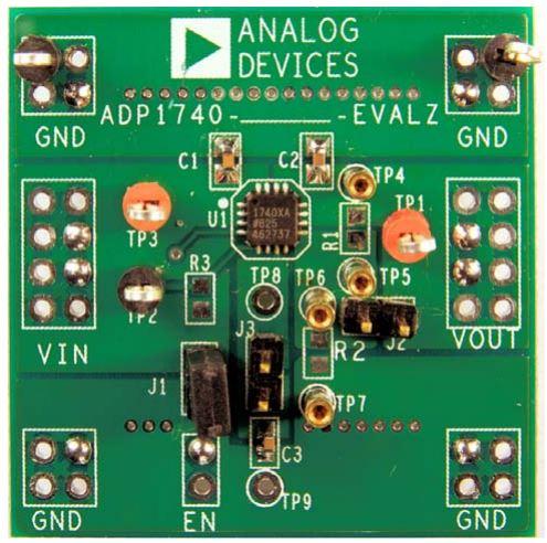 Analog Devices-ADP1741-EVALZ Power Management Development Boards and Kits ADP1741 Linear Regulator Evaluation Board