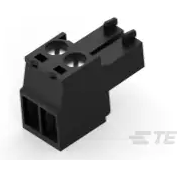 TE Connectivity-2213936-2 Connector Terminal Blocks Conn Terminal Block F 2 POS 3.5mm Screw RA Cable Mount 8A/Contact