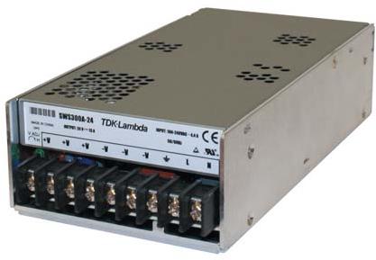 TDK-Lambda Americas-SWS300A4 Alimentazione da CA a CC AC/DC Power Supply Single-OUT 4V 55A 220W 9-Pin