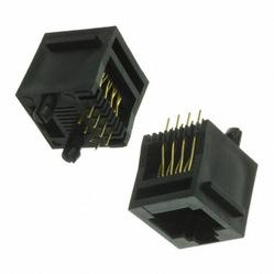 Assmann WSW components, Inc-A-2014-2-4-R 电话及电信连接器 Conn Modular Jack F 8 POS 2.54mm Solder ST Thru-Hole 8 Terminal 1 Port