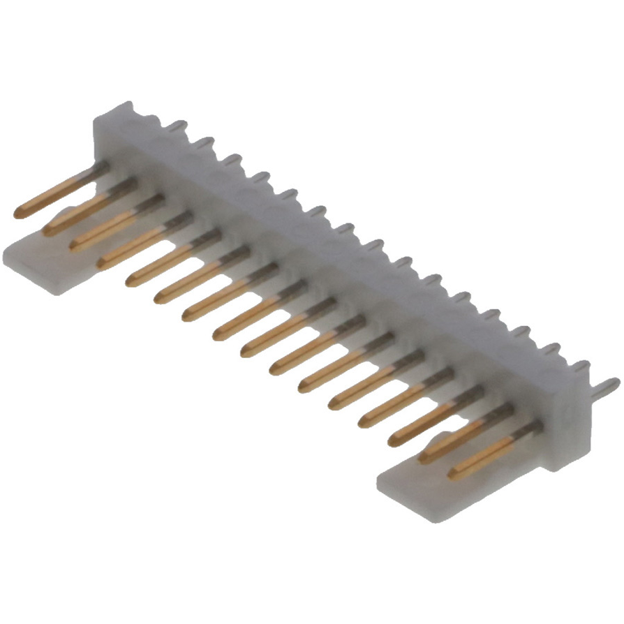 Molex-22292161 Steckverbinderleisten und Leiterplattenbuchsen Conn Wire to Board HDR 16 POS 2.54mm Solder ST Top Entry Thru-Hole KK Bag