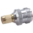 HUBER+SUHNER-33_SMA-N-50-1/1--_UE RF-Steckverbinder Conn SMA-Type N Adapter 0Hz to 18GHz 50Ohm ST M/F Gold Single