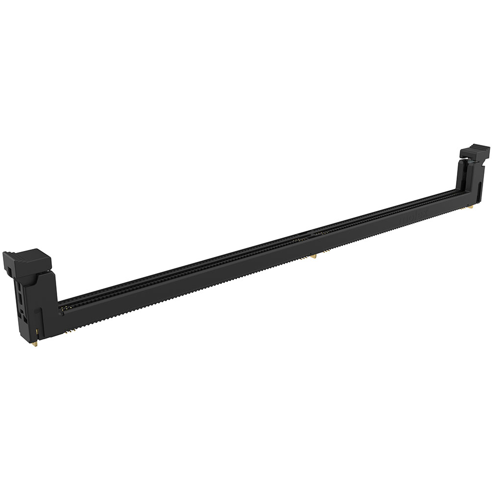 Molex-2044733334 Presa connettore Conn DDR5 DIMM Socket SKT 288 POS 0.85mm Solder ST SMD Tray