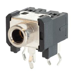 Same Sky (formerly CUI Devices)-SJ1-3545N Steckverbinder für Audio und Video Conn 3.5MM Audio Jack RCP 3 POS Solder RA Thru-Hole 5 Terminal 1 Port