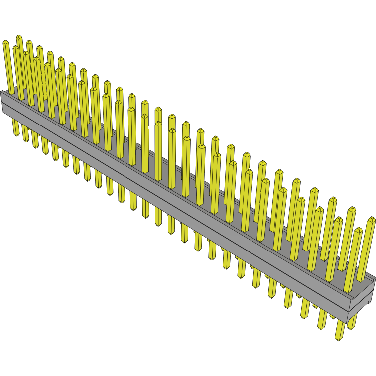Samtec-TW-26-03-G-D-120-140 Steckverbinderleisten und Leiterplattenbuchsen Conn Board Stacker HDR 52 POS 2mm Solder ST Top Entry Thru-Hole Bulk