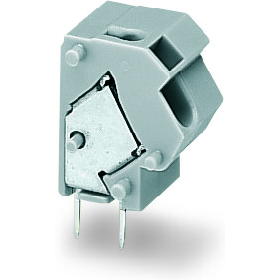 WAGO-254-867 Steckverbinder, Klemmenblöcke Stackable PCB Terminal Block, 2.5 mm2, Pin spacing 10-10.16 mm, 1-pole, Push Wire