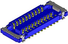 Molex-5037725010 Piastre connettori e prese PCB Conn Board to Board RCP 50 POS 0.4mm Solder ST SMD SlimStack