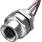 Molex-1200700170 null Cable Assembly Circular 2m 18AWG M12 Circular 4 Straight