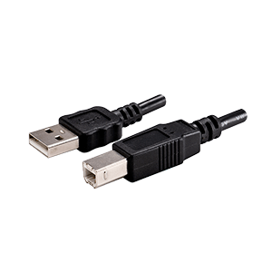 Same Sky (formerly CUI Devices)-CBL-UA-UB-05BP Cable Assembly USB Cable Assembly USB 0.5m USB 2.0 Type A to USB 2.0 Type B 4 to 4 POS M-M 28AWG
