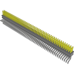 Conn Unshrouded Header HDR 100 POS 1.27mm Solder RA Side Entry SMD/Thru-Hole TIGER CLAW™ Tube