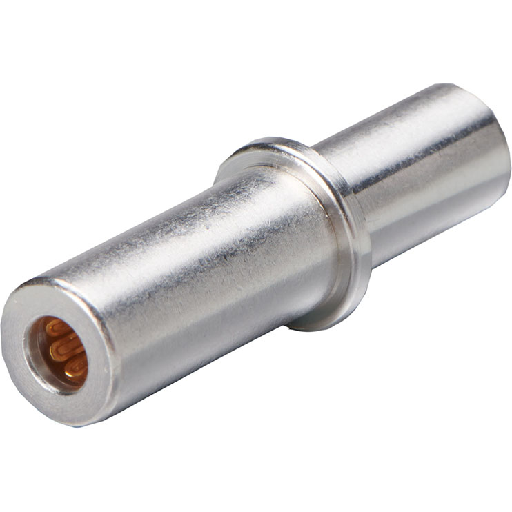 Molex-2046083011 Connector Contact PowerWize BMI 3.40mm Silver Plated Copper Alloy Crimp Socket, 8 AWG, Tray
