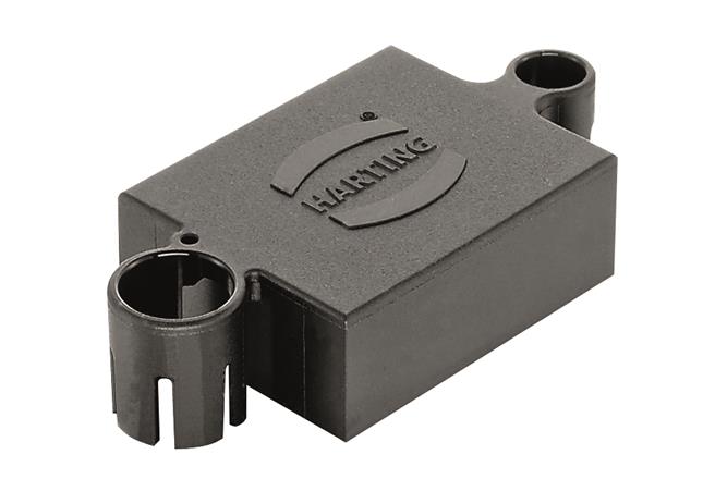 HARTING-09140105701 Accessoires de raccordement Connector Accessories Protection Cover Straight Thermoplastic Han-Modular®