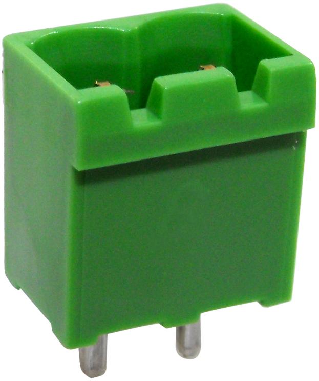 CamdenBoss Ltd-CTB9300/2A Steckverbinderleisten und Leiterplattenbuchsen Conn Shrouded Header (4 Sides) HDR 2 POS 5mm Solder ST Top Entry Thru-Hole