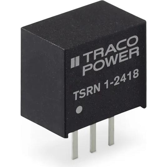 TRACO Electronic AG-TSRN 1-2465 Convertisseur CC en CC et module de régulateur de commutation Module DC-DC 12VIN 1-OUT 6.5V 1A 3-Pin SIP