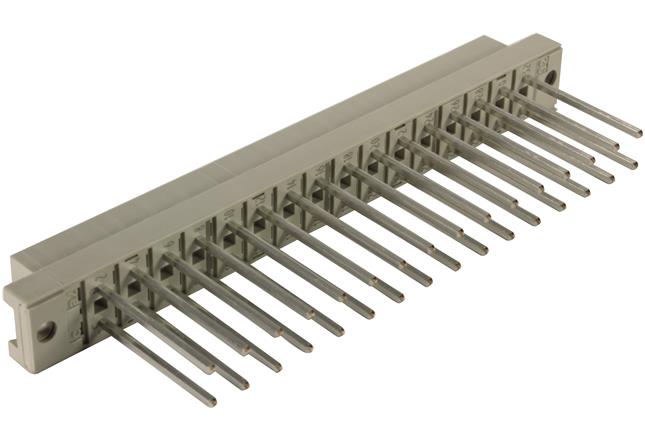 HARTING-09042322821 Steckverbinder, Mutterplatine Conn DIN 41612 F 32 POS 5.08mm Wire Wrap ST Thru-Hole