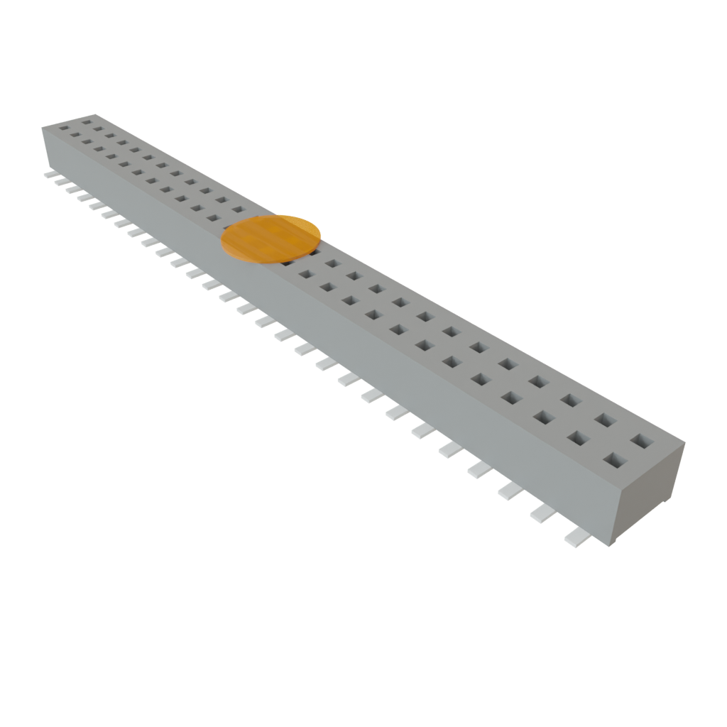 Samtec-CLP-128-02-L-D-A-K-TR Steckverbinderleisten und Leiterplattenbuchsen Conn Socket Strip SKT 56 POS 1.27mm Solder ST Top Entry SMD TIGER CLAW™ T/R