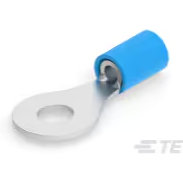 TE Connectivity-324533 Terminales del conductor Ring Tongue Terminal 14-16AWG Copper Blue 27.38mm Tin Loose