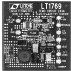 Analog Devices-DC243A Energiemanagement, Entwicklungsplatinen und -kits LT1769CGN, 2A, Constant Current, Constant Voltage Battery Charger