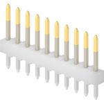 Conn Unshrouded Header HDR 10 POS 2.54mm Solder ST Top Entry Thru-Hole KK Bag