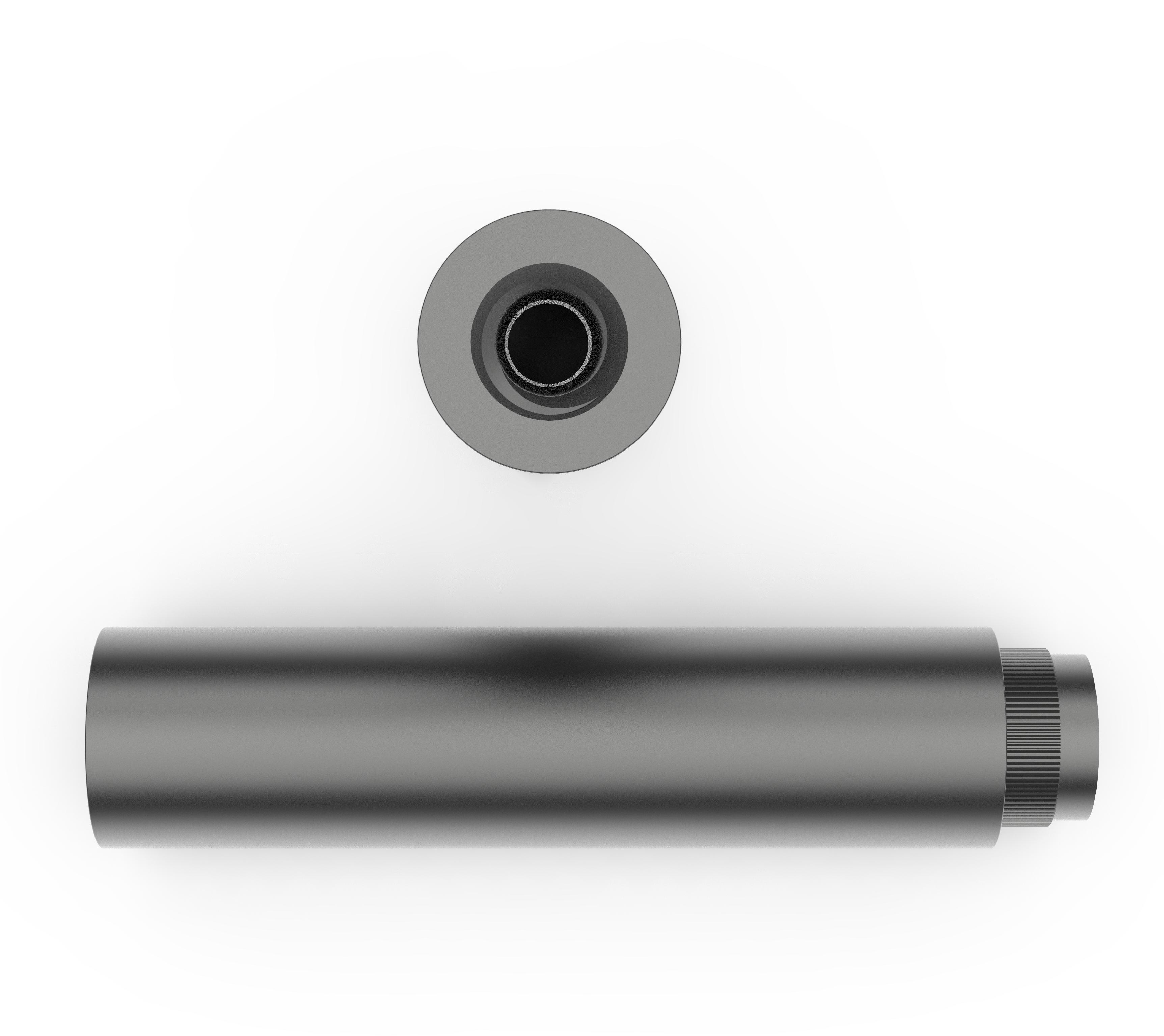 RAF Electronic Hardware-7334-B-440-AL-7 Distanzhülsen Standoff Round Swage F 4-40-THD Aluminum Clear Iridite