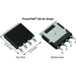 Trans MOSFET P-CH 40V 40A 5-Pin(4+Tab) PowerPAK SO T/R Automotive AEC-Q101