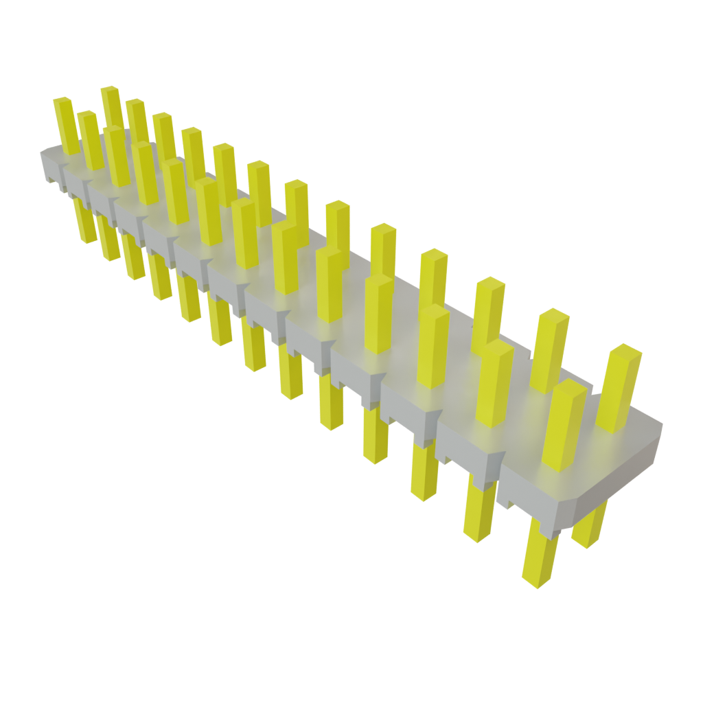 Samtec-TLW-113-06-G-D Steckverbinderleisten und Leiterplattenbuchsen Conn Unshrouded Header HDR 26 POS 2.54mm Solder ST Top Entry Thru-Hole Bulk