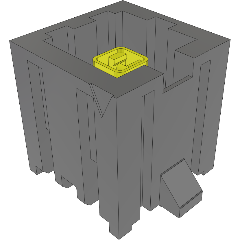 Samtec-IP5-01-05.0-L-S-1-TR Steckverbinderleisten und Leiterplattenbuchsen Conn Isorate Transmission Line RF HDR 1 POS Solder ST Top Entry Thru-Hole IsoRate® T/R