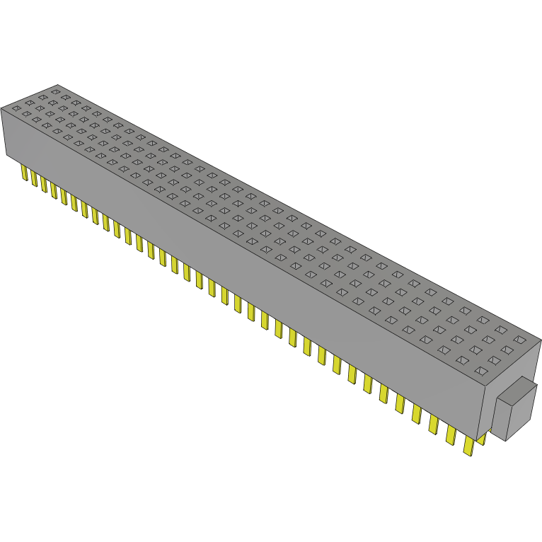Samtec-FOLC-135-L1-S-Q Steckverbinderleisten und Leiterplattenbuchsen Conn Socket Strip SKT 140 POS 1.27mm Solder ST Thru-Hole Tube