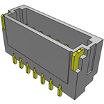 Conn Unshrouded Header HDR 7 POS 1mm Solder RA Side Entry SMD T/R