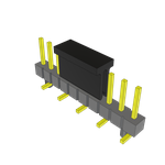 Conn Unshrouded Header HDR 10 POS 2.54mm Solder ST Top Entry SMD Tube