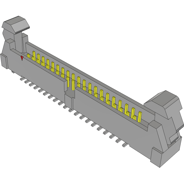 Samtec-EHT-120-01-L-D-SM-SR-LC Embases de raccordement et réceptacles PCB Conn Ejector Header HDR 40 POS 2mm Solder ST SMD Tube