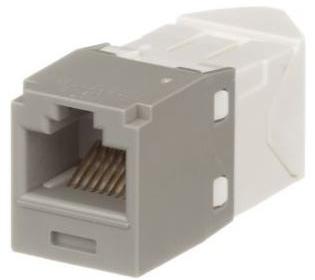 Panduit-CJLR688TGIG Connettore telefono e telecomunicazione Conn RJ-45 F 8 POS IDT Cable Mount 8 Terminal 1 Port Mini-Com® Cat 6 Individual