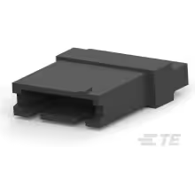 TE Connectivity-485893-3 Einzeladersteckverbinder, Gehäuse Conn Housing RCP 5 POS 2.54mm Crimp ST Cable Mount Black Package