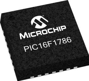 Microchip Technology-PIC16LF1786-E/ML Microcontrollers - MCUs MCU 8-bit PIC RISC 14KB Flash 3.3V 28-Pin QFN EP Tube