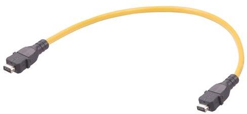 HARTING-33483131805050 Andere Kabelbaugruppen Cable Assembly Round Copper Cable 4.91m 26AWG IX Industrial Type A to IX Industrial Type A 8 to 8 POS M-M IDT-IDT