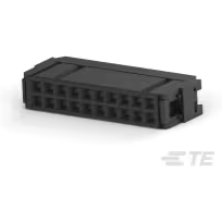 TE Connectivity-1658623-4 Steckverbinderleisten und Leiterplattenbuchsen Conn IDC Connector RCP 20 POS 2.54mm Solder RA Side Entry Cable Mount Tube