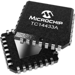 1-Channel Single ADC Dual Slope 25sps 3 1/2Digit BCD 28-Pin PLCC Tube