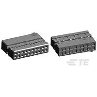 TE Connectivity-953119-1 分立接线罩连接器 Conn Housing RCP 20 POS 2.54mm Crimp ST Cable Mount Green Container