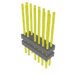 Conn Board Stacker HDR 14 POS 2.54mm Solder ST Thru-Hole Bulk