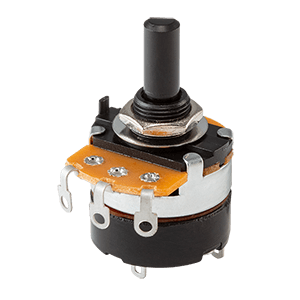 Same Sky (formerly CUI Devices)-PTN24B-B10020DPA Compensatore del resistori, potenziometri e reostati Res Carbon Film POT 100K Ohm 20% 0.5W(1/2W) 1(Elec)/1(Mech)Turns 6mm (24 X 30.5 X 46.2mm) Pin Thru-Hole