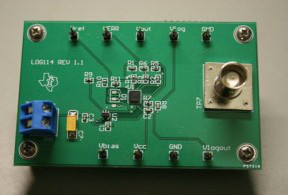 Texas Instruments-LOG114EVM Integrierte Verstärkerschaltung, Entwicklungsplatinen und -kits LOG114 Special Purpose Amplifier Evaluation Kit