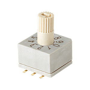 Same Sky (formerly CUI Devices)-RDS7-10S-1065-73-SMT-TR-67 Switch DIP Switch DIP N.O./N.C. SP10T 10 Raised Slotted 0.15A 42VDC Gull Wing 2.54mm SMD T/R