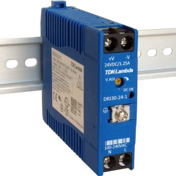 TDK-Lambda Americas-DRJ30-12-1 AC-DC-Spannungsversorgung AC/DC Power Supply Single-OUT 12V 2.3A 27.6W 5-Pin