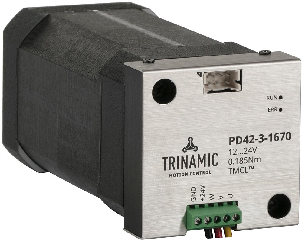 Analog Devices-PD42-3-1670-TMCL Moteurs CC sans balais Brushless DC Motors Square 24V 5.14A 4000r/min 0.185 1Shaft